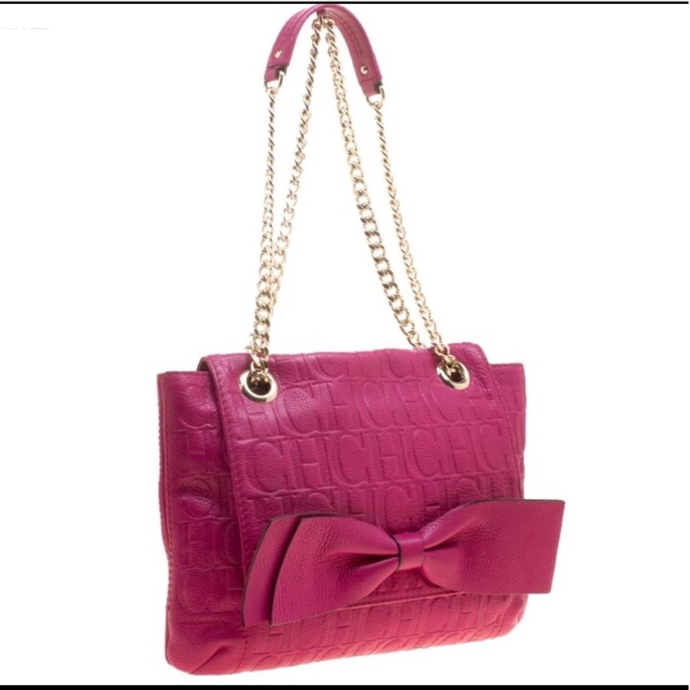 Carolina Herrera monogram Audrey shoulder bag